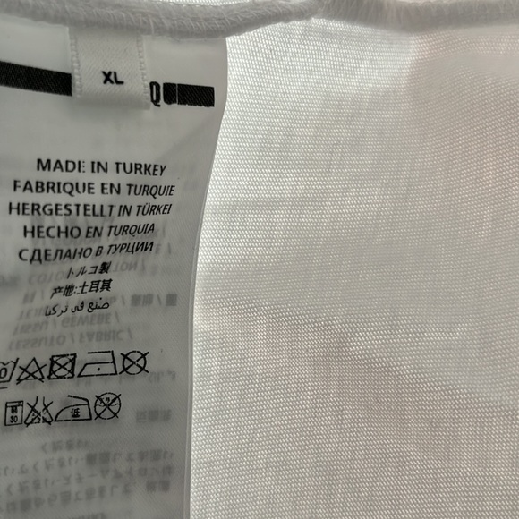 Alexander McQueen MCQ T-SHIRT WHITE SIZE XL IN EXCELLENT CONDITION - Picture 3 of 3